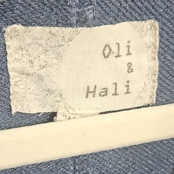 Oli & Hali Blue Hooded Sweatshirt - Picture 2 of 11